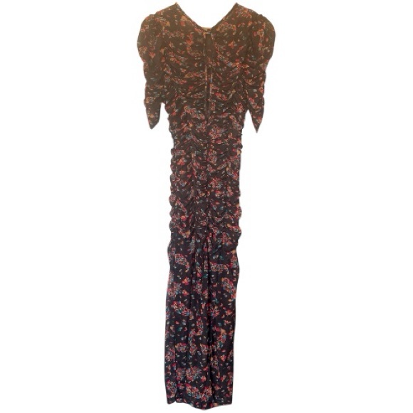 Free People Floral Print Midi Dress - Picture 2 of 9